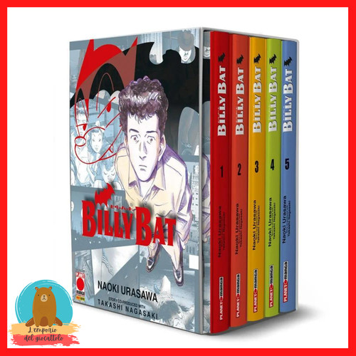 Billy bat cofanetto planet - bat, 1-5